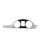 Dekorleisten Blenden Armaturenbrett aluminium engine Spin VW Passat 3C B6 R36