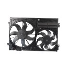 Lüfterzarge-2 x Lüftermotor Kühler...