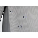 Motorhaube VW Scirocco III LA7W silber 1K8823031T Frontklappe vorne Dellen
