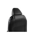 Fahrersitz Sitz vorne links Leder-Teilleder schwarz/grau VW Scirocco III 1K8 Lordose elektrisch