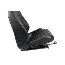 Fahrersitz Sitz vorne links Leder-Teilleder schwarz/grau VW Scirocco III 1K8 Lordose elektrisch