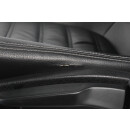 Fahrersitz Sitz vorne links Leder-Teilleder schwarz/grau VW Scirocco III 1K8 Lordose elektrisch