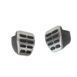 Pedalauflagen VW Scirocco Golf 5-6 GTI Eos 1F Edelstahl Kappen Bremse Kupplung