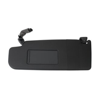 Sonnenblende VW Scirocco III links schwarz 1K8857551A Fahrerseite beleuchtet