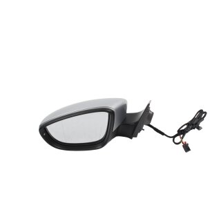 Aussenspiegel links elektrisch verstellbar beheizbar VW Scirocco LA7W silber