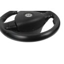 Lenkrad + Airbag Leder schwarz abgeflacht VW Scirocco III 1K8419091D-1K0880201BS