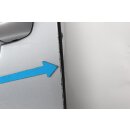 Tür vorne links Fahrertür Türe VW Scirocco III 1K8831055F LA7W Silber