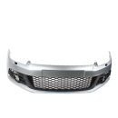Stoßstange vorne VW Scirocco 3 2008 Stossfänger LA7W silber Scheinwerferreinigung *Mängel*