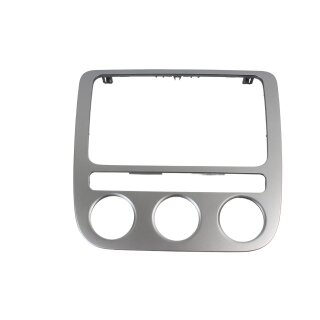Radio-Klimabedienteil Rahmen 1Q0858069F VW Eos Scirocco 3 chromglanz Blende Armaturenbrett