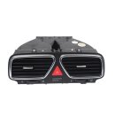 Lüftungsdüsen vorne alu/titanschwarz VW Eos 1F Scirocco III Armaturenbrett Luftdüsen Set Luftausströmer