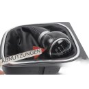 Schaltknauf Schalthebel Schaltsack 6-Gang schwarz...
