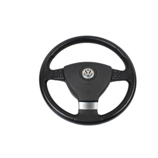 Multifunktionslenkrad Lenkrad Leder VW Eos 1F Golf 5 Touran schwarz 1Q0419091AC