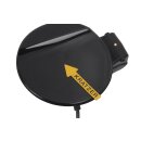 Tankdeckel 1Q0809857 Klappe Tank Tankklappe Verschluss VW Eos 1F LC9X deepblack
