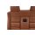 Rücksitzbank VW Eos 1F Leder Rückbank teak-braun Sitzbank 1Q0885031AA
