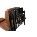 Fahrersitz vorne links Sitz VW Eos 1F Leder-Teilleder teak braun Sitzheizung
