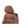 Fahrersitz vorne links Sitz VW Eos 1F Leder-Teilleder teak braun Sitzheizung