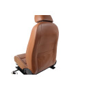 Beifahrersitz vorne rechts VW Eos 1F Leder-Teilleder teak-braun Sitzheizung