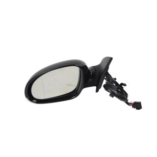 Aussenspiegel links elektrisch anklappbar verstellbar 1Q1857507AH Eos 1F LC9X Fahrerseite