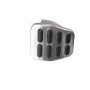 Alu Pedalauflagen Gaspedal VW Golf 5-6 Eos Scirocco Audi A3 Pedalerie Kupplung