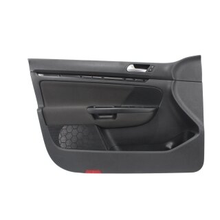 Türverkleidung vorne Links titanschwarz Stoff VW Golf 6 Variant Match 1K4867011JS