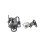 Türscharnier hinten rechts oben-unten VW Golf 6 Variant 1K4833412Q-1K9833402D LD7X