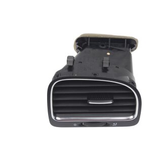 Lüftungsdüse Luftdüse Gitter rechts schwarz/chrom 5K0819710D VW Golf 6 +Cabrio
