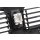 Lüftungsdüse Blende 5K0815743D VW Golf 6 Luftdüse Gitter vorn mitte schwarz/chrom