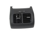 Verkleidung hinten mit Lüftungsdüsen 1K5863289E VW Golf 6 Variant Mittelkonsole schwarz
