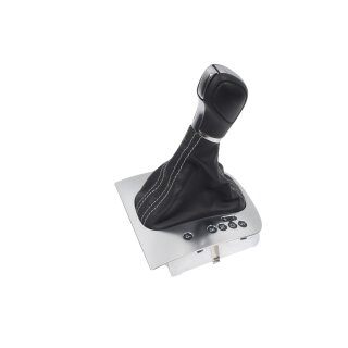 DSG Schaltknauf Hebel Manschette Schaltanzeige 5K1713204C VW Golf 6 Variant Teilleder-Leder