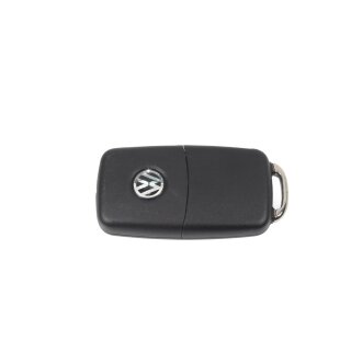 Klappschlüssel 3-Tasten 5K0837202AD VW Golf 6 Polo 6R EOS Sharan Tiguan Scirocco Funkschlüssel-Zündschlüssel