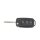 Klappschlüssel 3-Tasten 5K0837202AD VW Golf 6 Polo 6R EOS Sharan Tiguan Scirocco Funkschlüssel-Zündschlüssel