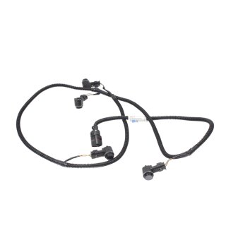 Kabelbaum mit 4x PDC Sensoren Stoßstange hinten 1K9971104A VW Golf 5-6 Variant LD7X graumet.