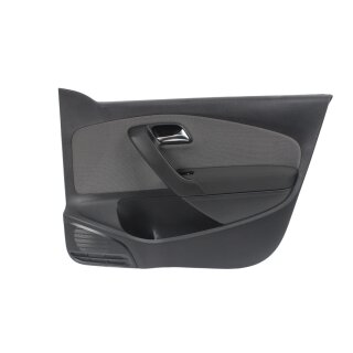 Türverkleidung VW Polo 6R GTI 4 türig vorn rechts titanschwarz Stoff 6R6867012AD