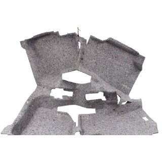Dämpfung unter Teppich 6R6863919G VW Polo 6R 6C 3 /5 Türig Dämmung Innenraum
