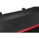 Kühlergrill 6R0853651R VW Polo 6R GTI Frontgrill Grill schwarz/rot *beschädigt*