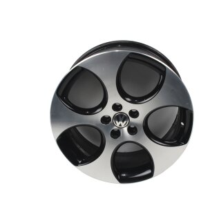 Alufelge Detroit 6R0601025S VW Polo 6R 6C 7 x17 ET46 LK 5 x 100 Felge 1 Stück (c