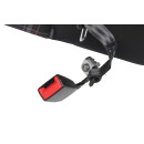 Rücksitzbank VW Polo 6R GTI titanschwarz/rot Stoff klappbar Sitzbank