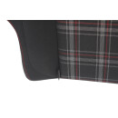 Rücksitzbank VW Polo 6R GTI titanschwarz/rot Stoff klappbar Sitzbank