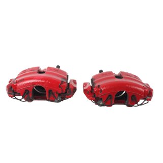 Bremssattel + Träger links rechts rot VW Polo 6R GTI Seat Ibiza 6J FR VW 288x25 mm