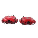 Bremssattel + Träger links rechts rot VW Polo 6R GTI Seat Ibiza 6J FR VW 288x25 mm