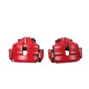 Bremssattel + Träger links rechts rot VW Polo 6R GTI Seat Ibiza 6J FR VW 288x25 mm