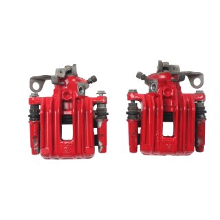 Bremssattel Träger rot hinten links + rechts VW Polo 6R GTI Seat Ibiza 6J 230x9mm
