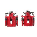 Bremssattel Träger rot hinten links + rechts VW Polo...