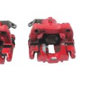 Bremssattel Träger rot hinten links + rechts VW Polo 6R GTI Seat Ibiza 6J 230x9mm