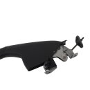 Handbremshebel VW Polo 6R GTI Teilleder schwarz/rot 6Q0711303AG Scheibenbremse