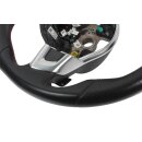 Lenkrad VW Polo 6R GTI abgeflacht DSG Leder gelocht schwarz Airbag 5K0419091AE