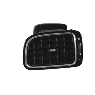 Lüftungsgitter Luftdüse links 6RF819703C VW Polo 6R GTI schwarz/aluminium Fahrerseite