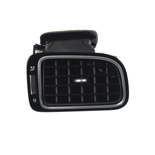 Lüftungsgitter Luftdüse rechts 6RF819704C VW Polo 6R GTI schwarz/aluminium Beifahrerseite