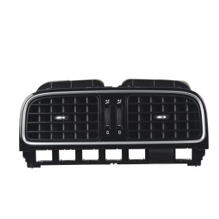 Lüftungsgitter Luftdüse vorne mitte 6RF819728C VW Polo 6R GTI schwarz/aluminium Armaturenbrett