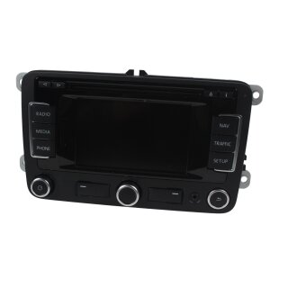 Navigationssystem 3C0035270B RNS310 VW Polo 6R Golf 6 5K Plus 5M 08-14 mit CODE Navi